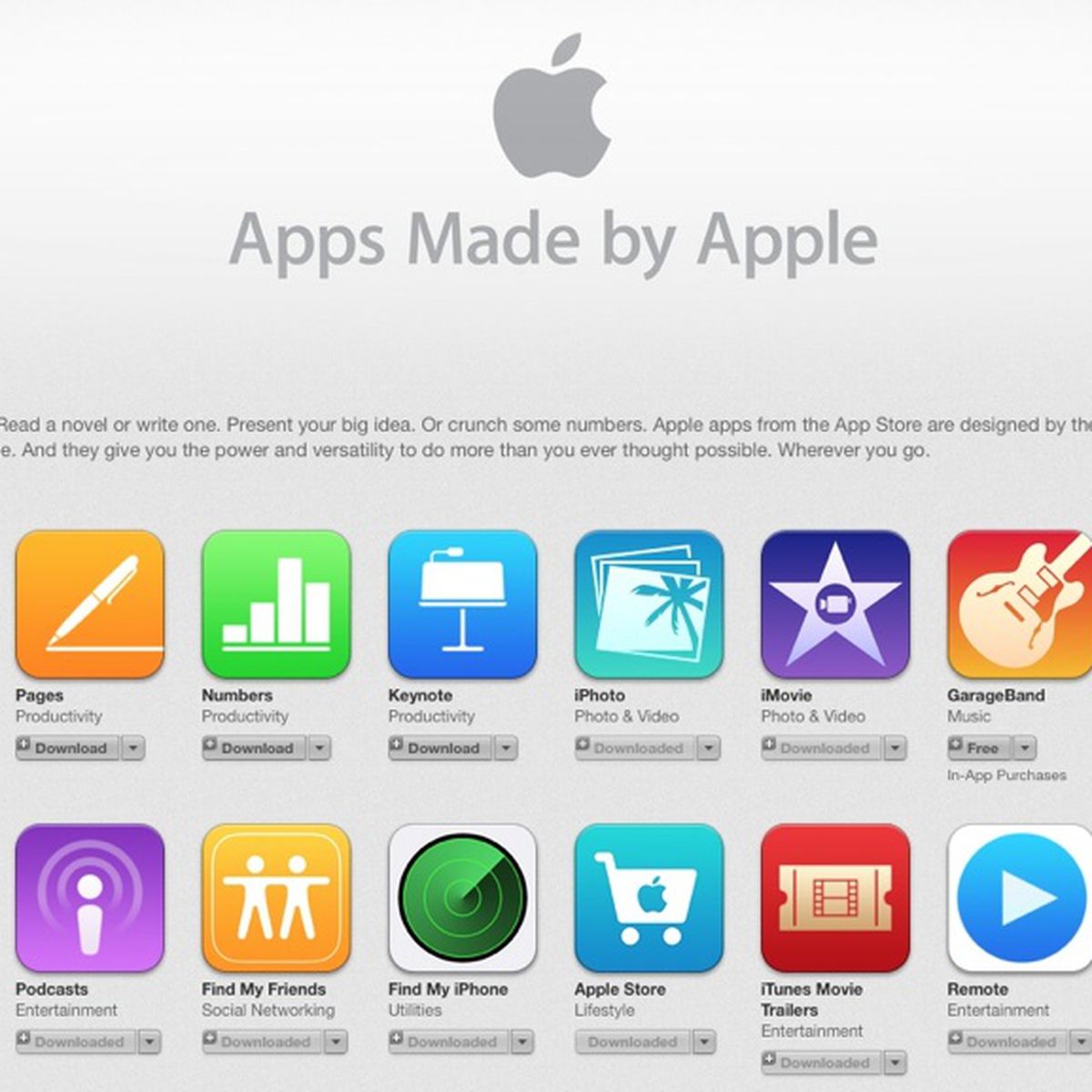 Apple apps iphone